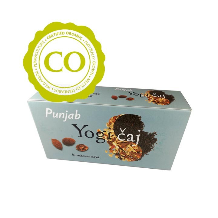 YOGI CHAI PUNJAB, paper box - BIO