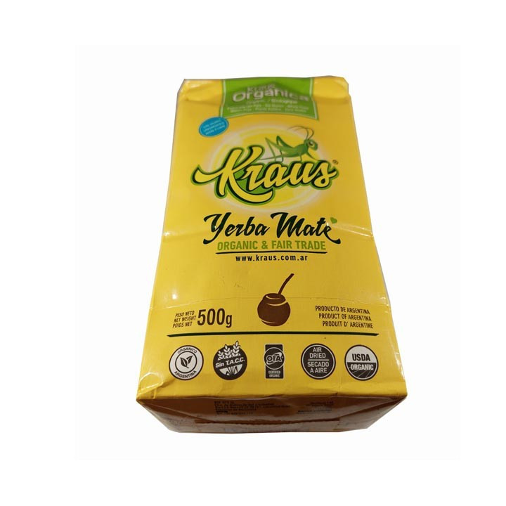 YERBA MATÉ KRAUS (argent.) - BIO 500g